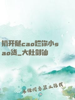 扒开腿cao烂你小sao货