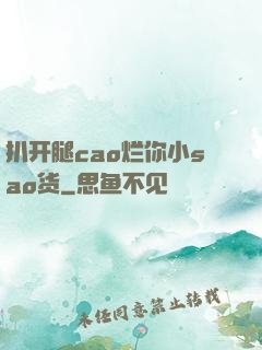 扒开腿cao烂你小sao货