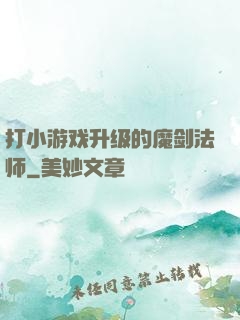 打小游戏升级的魔剑法师