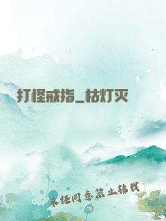 打怪戒指