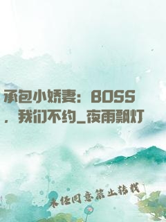 承包小娇妻：BOSS，我们不约
