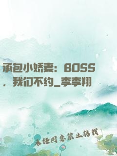 承包小娇妻：BOSS，我们不约