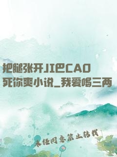 把腿张开JI巴CAO死你爽小说