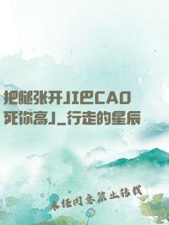 把腿张开JI巴CAO死你高J