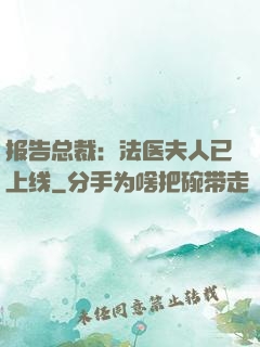 报告总裁：法医夫人已上线
