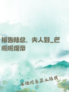 报告陆总，夫人到