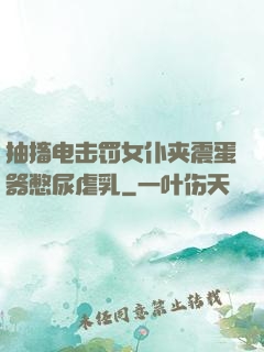 抽搐电击罚女仆夹震蛋器憋尿虐乳