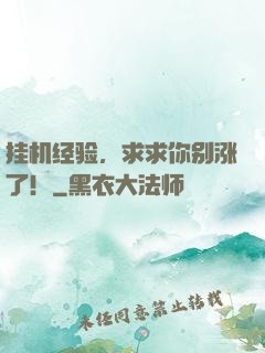 挂机经验，求求你别涨了！