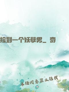 捡到一个妖孽男