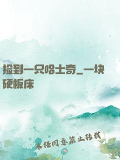 捡到一只哈士奇