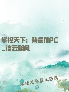掌控天下：我是NPC