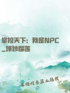 掌控天下：我是NPC