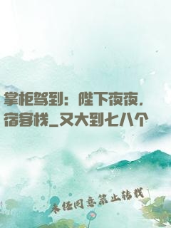 掌柜驾到：陛下夜夜，宿客栈