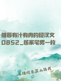 推荐有汁有肉的糙汉文0852