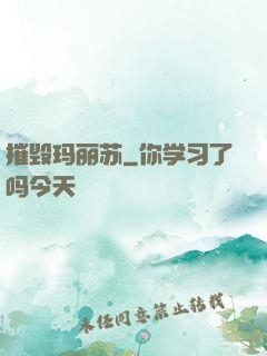 摧毁玛丽苏