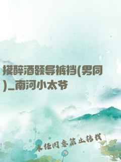 摸醉酒领导裤裆(男同)