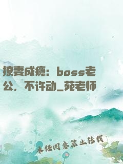 撩妻成瘾：boss老公，不许动