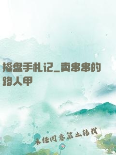 操盘手札记