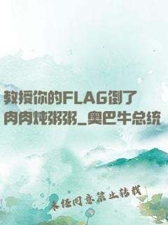 教授你的FLAG倒了肉肉炖粥粥