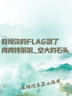 教授你的FLAG倒了肉肉炖粥粥