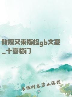 教授又来指检gb文章