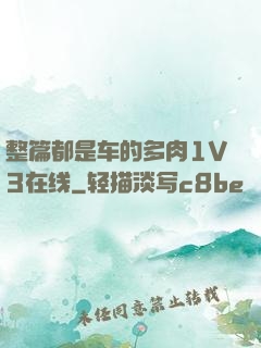 整篇都是车的多肉1V3在线