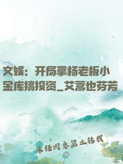 文娱：开局拿杨老板小金库搞投资