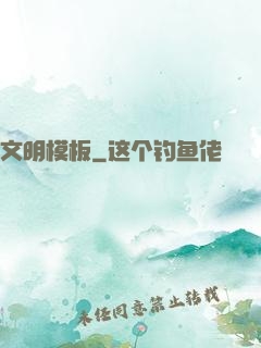 文明模板