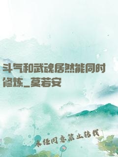 斗气和武魂居然能同时修炼