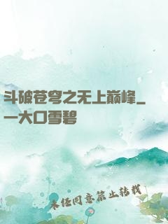 斗破苍穹之无上巅峰