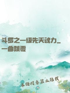 斗罗之一级先天魂力