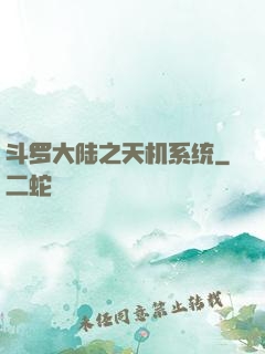 斗罗大陆之天机系统