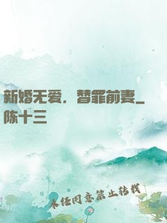 新婚无爱，替罪前妻