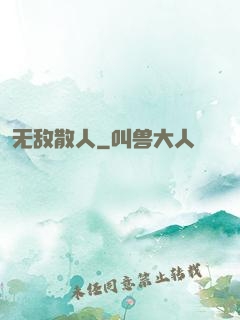 无敌散人
