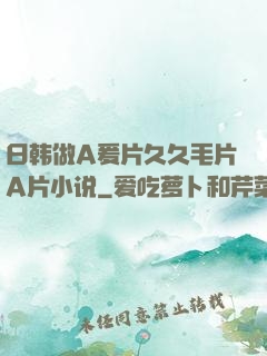 日韩做A爰片久久毛片A片小说