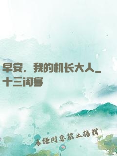早安，我的机长大人