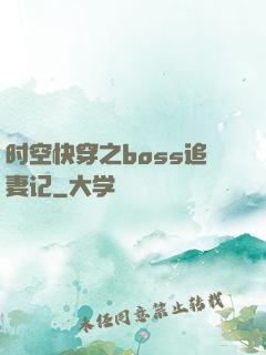 时空快穿之boss追妻记