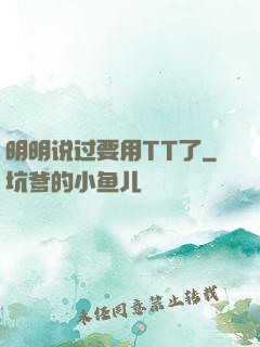 明明说过要用TT了
