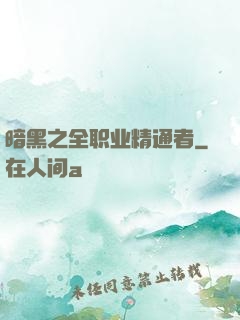 暗黑之全职业精通者