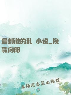 最刺激的乱惀小说