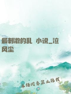 最刺激的乱惀小说