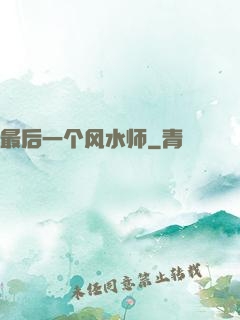 最后一个风水师