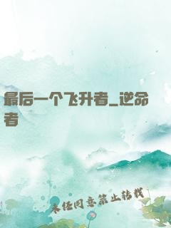 最后一个飞升者