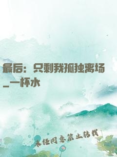 最后：只剩我孤独离场
