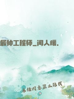 最帅工程师