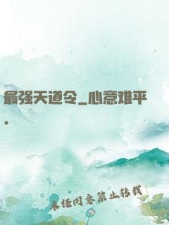 最强天道令