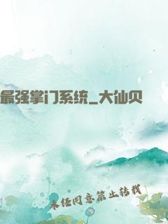 最强掌门系统