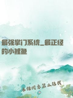 最强掌门系统