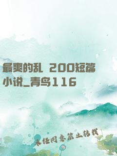 最爽的乱惀200短篇小说