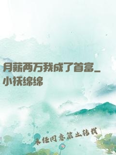月薪两万我成了首富